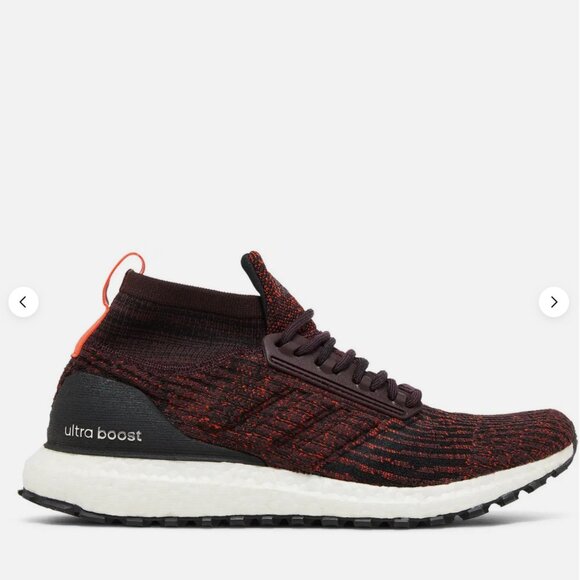 Adidas Ultra Boost All Terrain (ATR) Mid Burgundy Running Mens 12 S82035 46 2/3